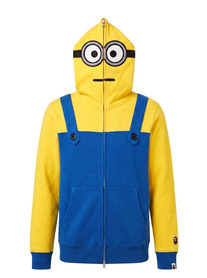 Minion Full Zip Up Hoodie 1